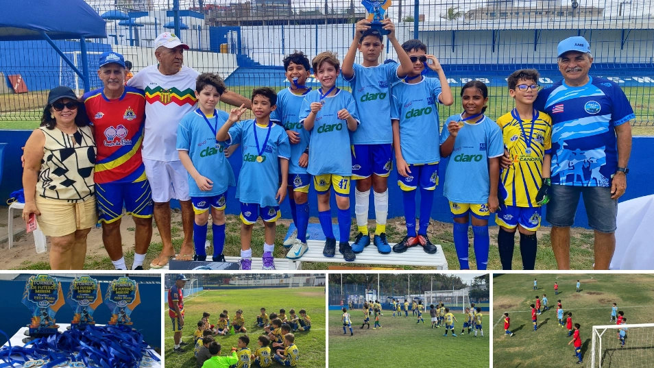 - Torneio Félix Pinto de Futebol Mirim reúne mais de 60 jovens atletas em manhã de futebol e homenagem especial na AABB São Luís