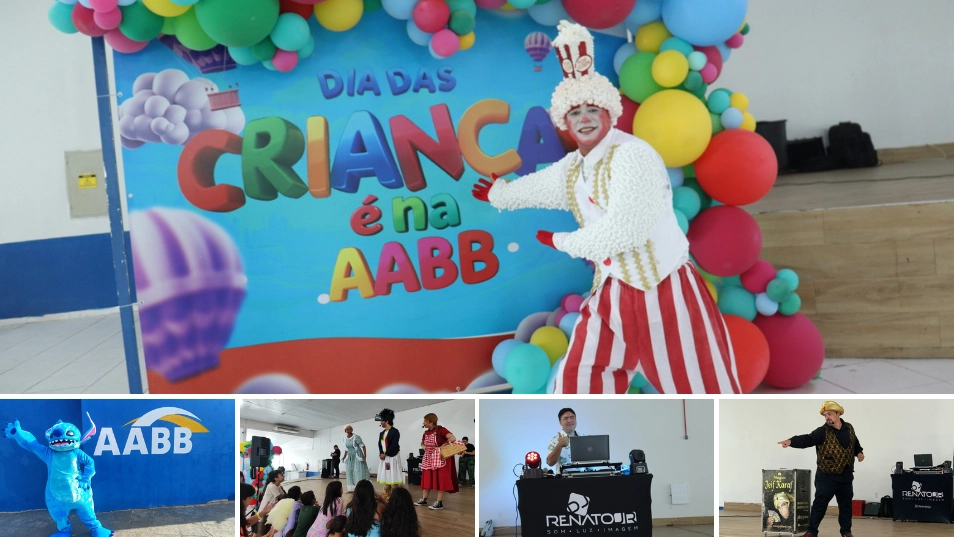 🎉 AABB São Luís celebra o Dia das Crianças com muita alegria e diversão!