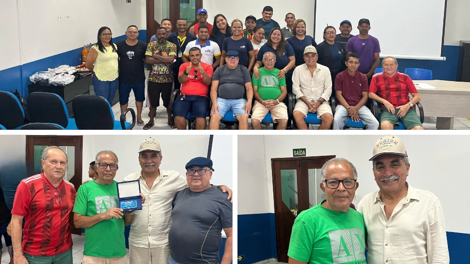 AABB São Luís homenageia Carlos César por 46 anos de dedicação ao clube