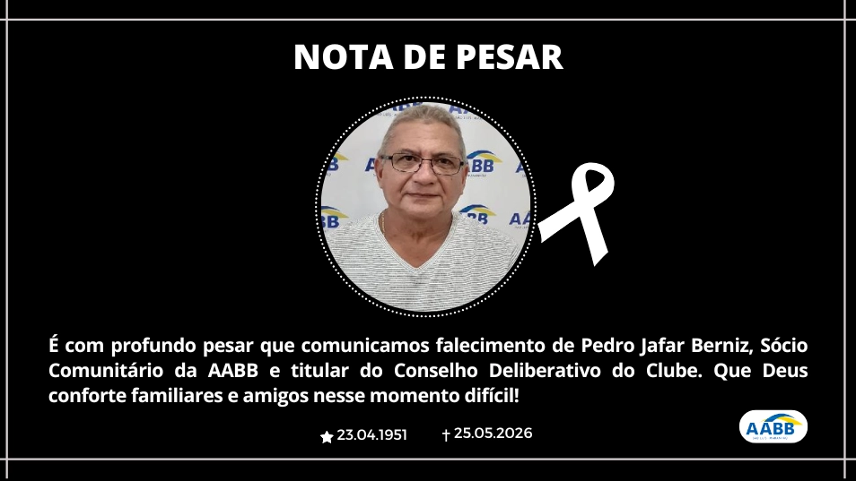 Nota de Pesar - Pedro Jafar Berniz