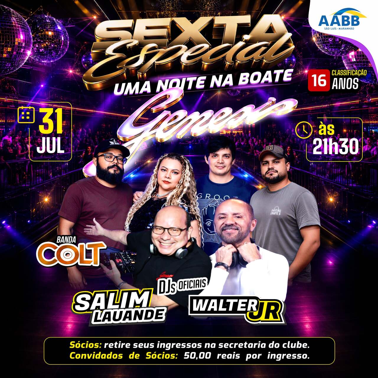 🎶 Uma noite para voltar no tempo e reviver grandes histórias!