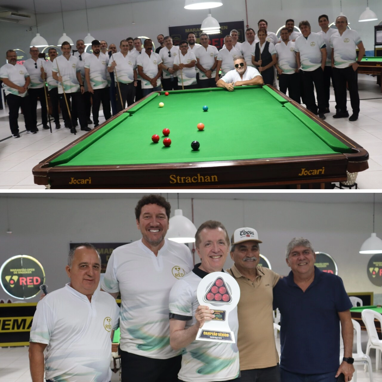 Campeão! Jânio Gonçalves conquista o 3º Maranhão Open de Snooker pela Federação Maranhense de bilhar e sinuca!