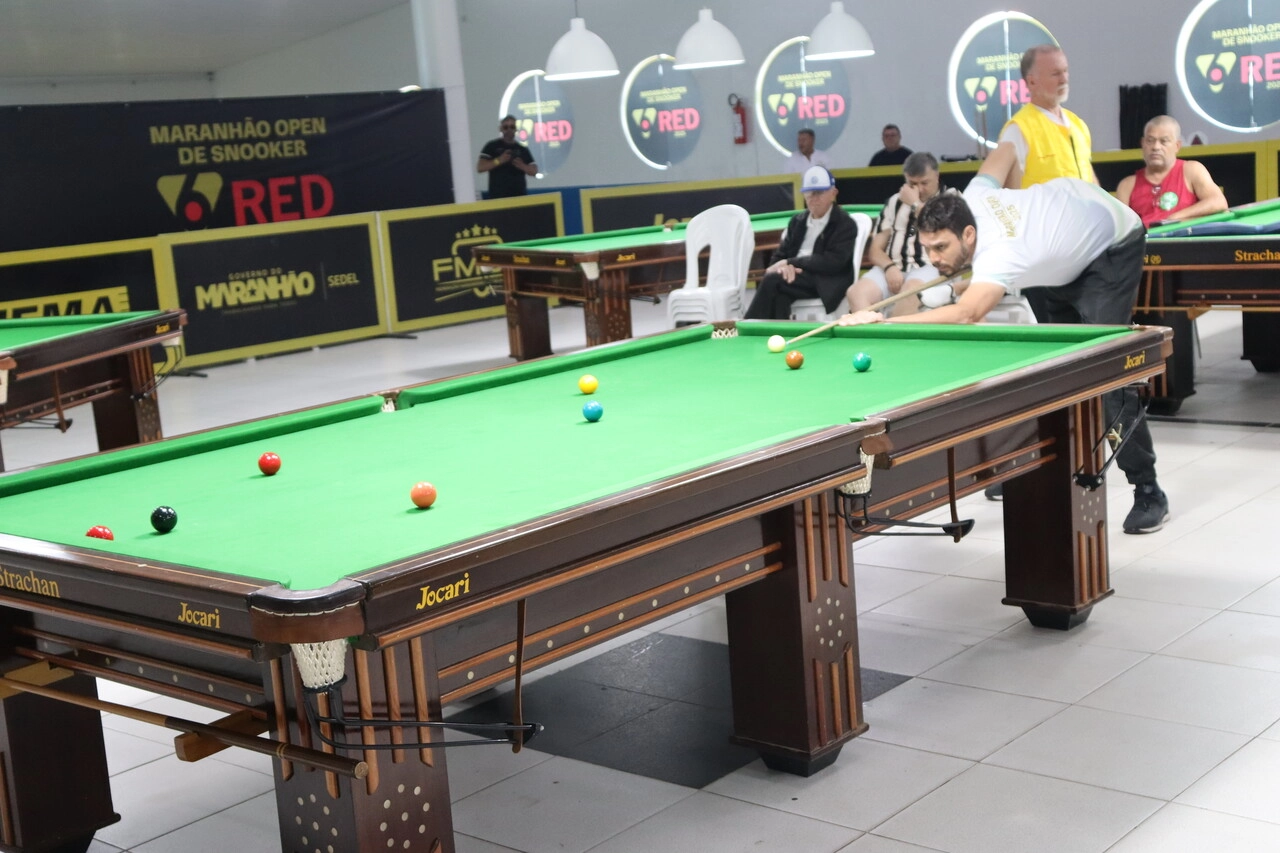 Campeão! Jânio Gonçalves conquista o 3º Maranhão Open de Snooker pela Federação Maranhense de bilhar e sinuca!