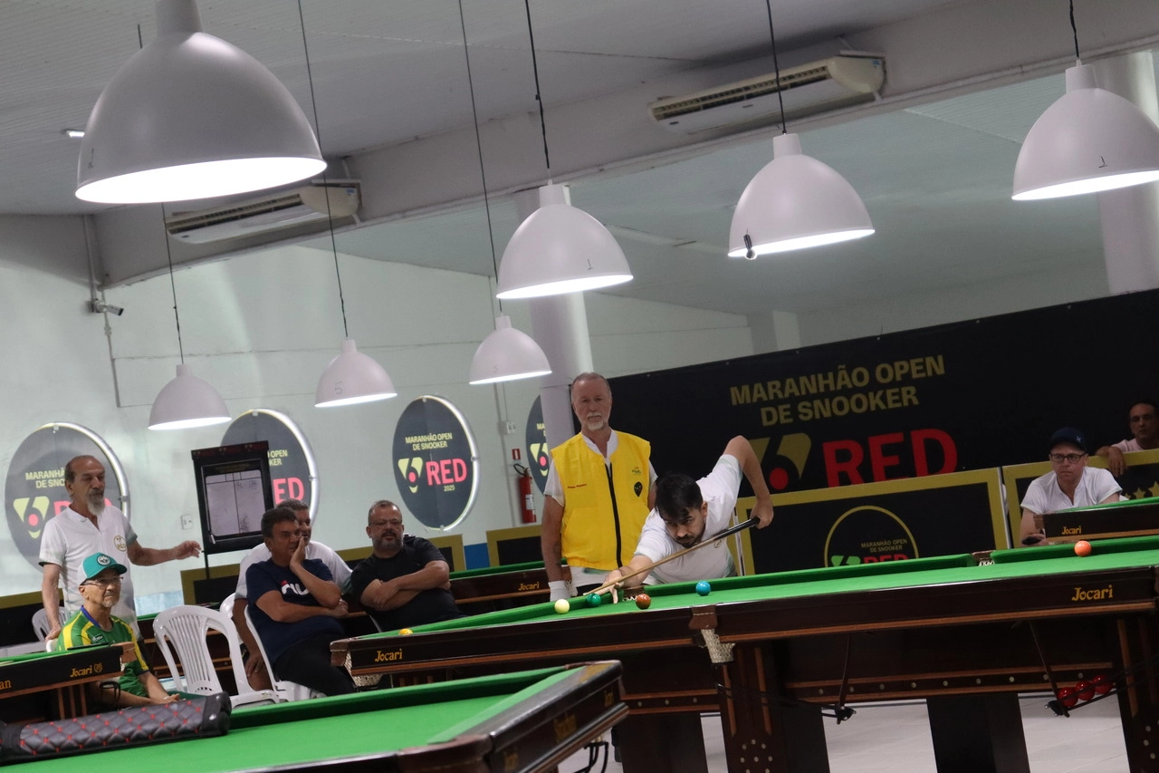 Campeão! Jânio Gonçalves conquista o 3º Maranhão Open de Snooker pela Federação Maranhense de bilhar e sinuca!