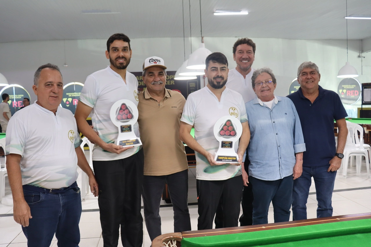 Campeão! Jânio Gonçalves conquista o 3º Maranhão Open de Snooker pela Federação Maranhense de bilhar e sinuca!