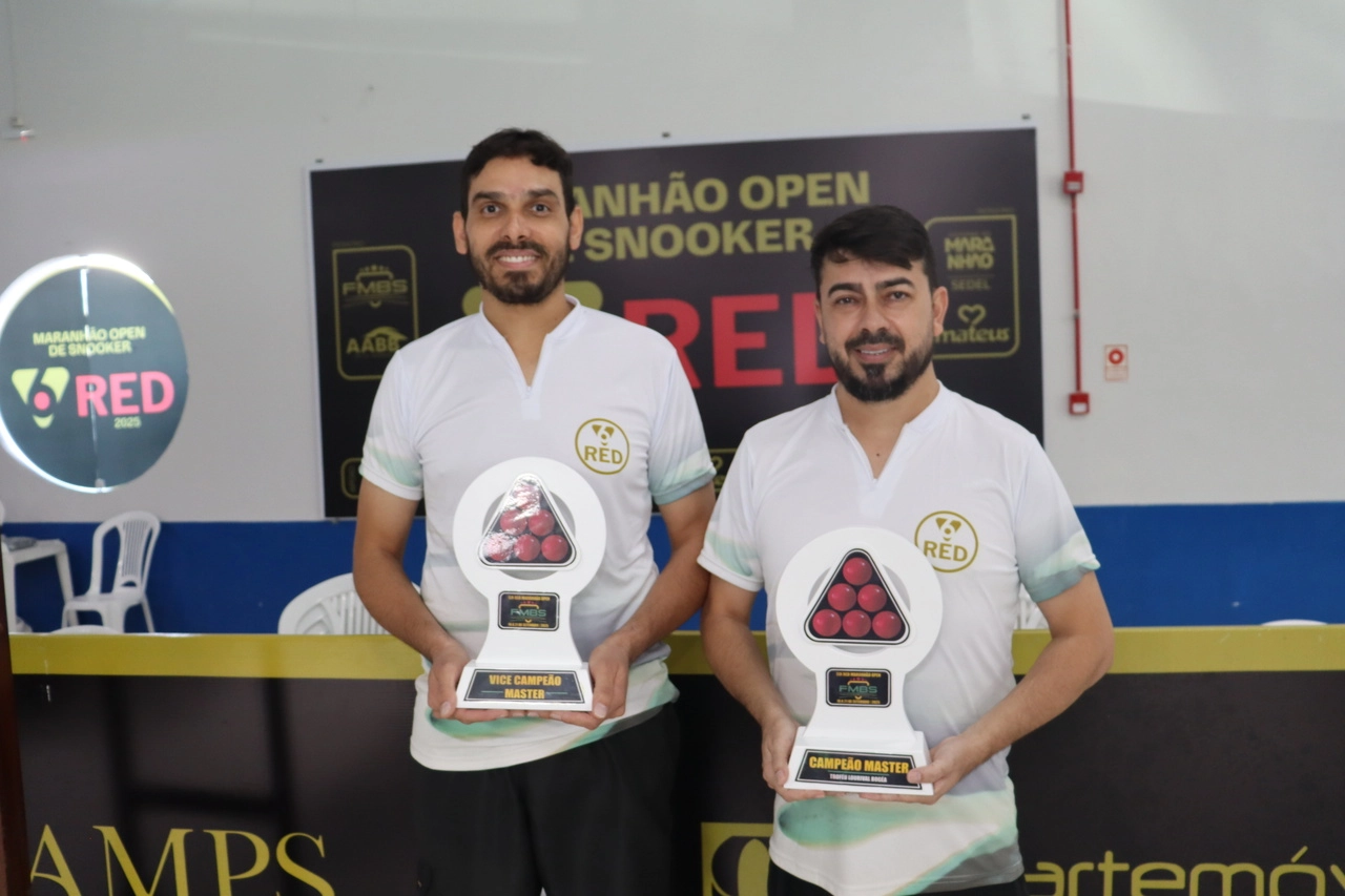 Campeão! Jânio Gonçalves conquista o 3º Maranhão Open de Snooker pela Federação Maranhense de bilhar e sinuca!