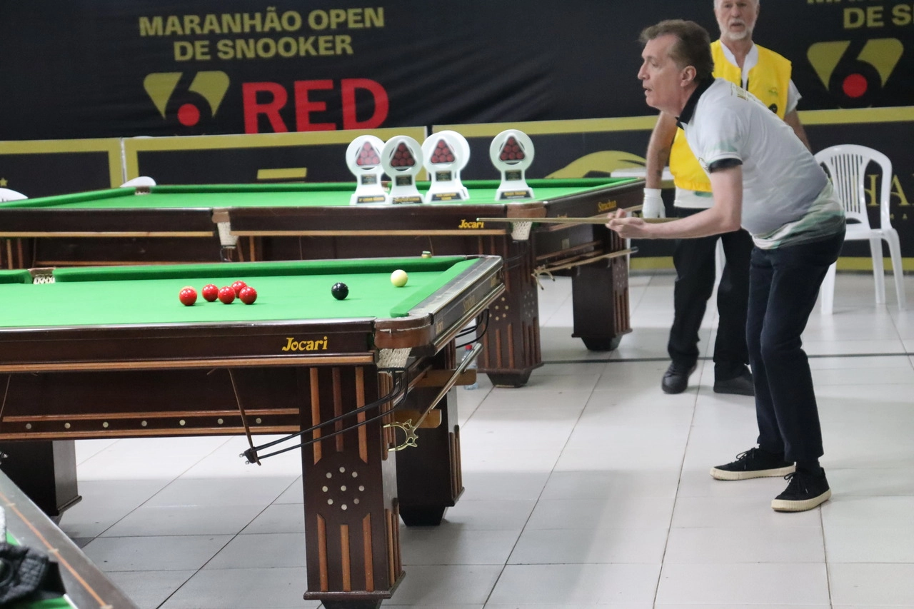 Campeão! Jânio Gonçalves conquista o 3º Maranhão Open de Snooker pela Federação Maranhense de bilhar e sinuca!