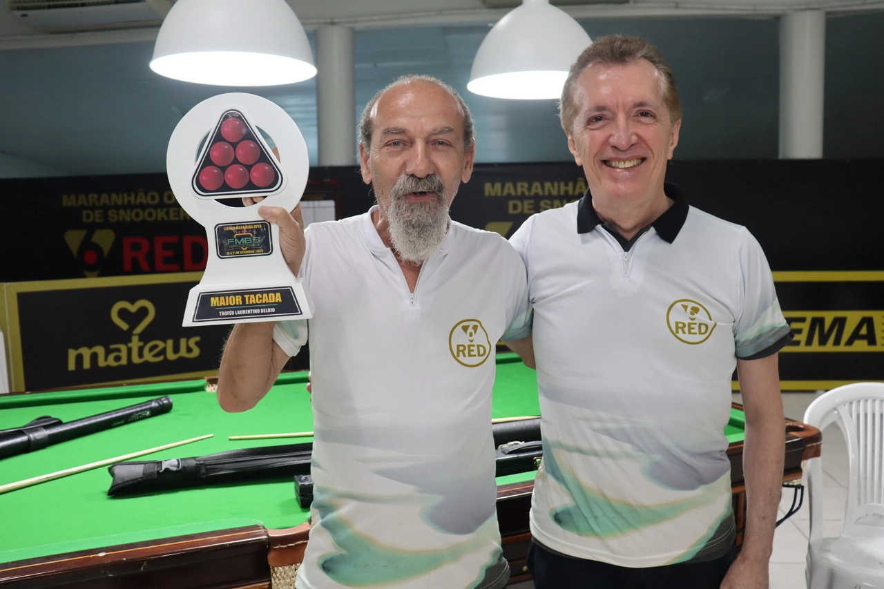 Campeão! Jânio Gonçalves conquista o 3º Maranhão Open de Snooker pela Federação Maranhense de bilhar e sinuca!