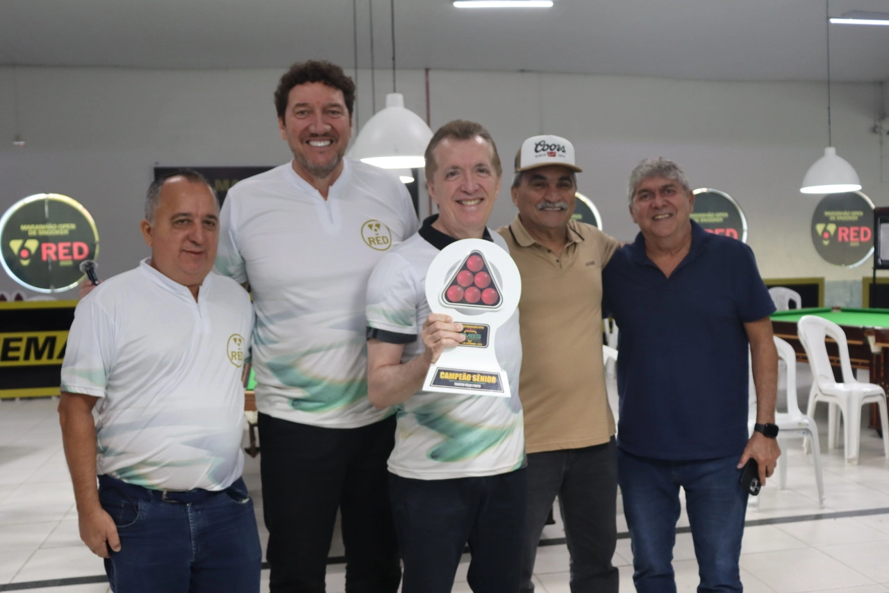 Campeão! Jânio Gonçalves conquista o 3º Maranhão Open de Snooker pela Federação Maranhense de bilhar e sinuca!