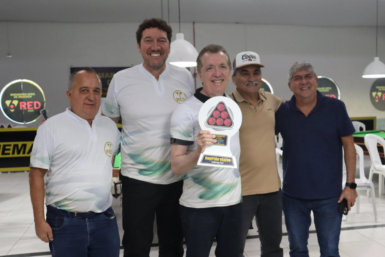 Campeão! Jânio Gonçalves conquista o 3º Maranhão Open de Snooker pela Federação Maranhense de bilhar e sinuca!