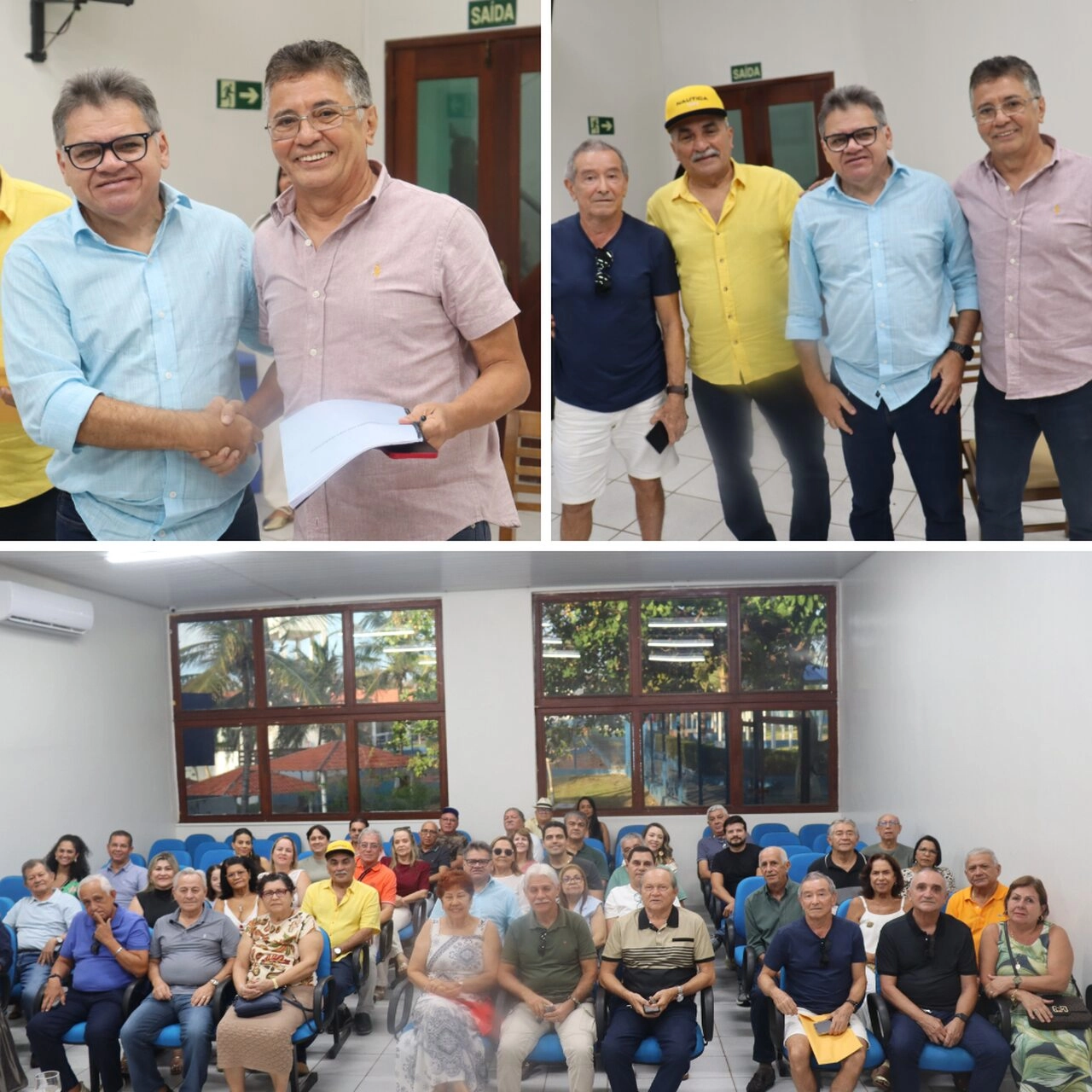 Cerimônia de posse dos novos conselheiros da AABB São Luís