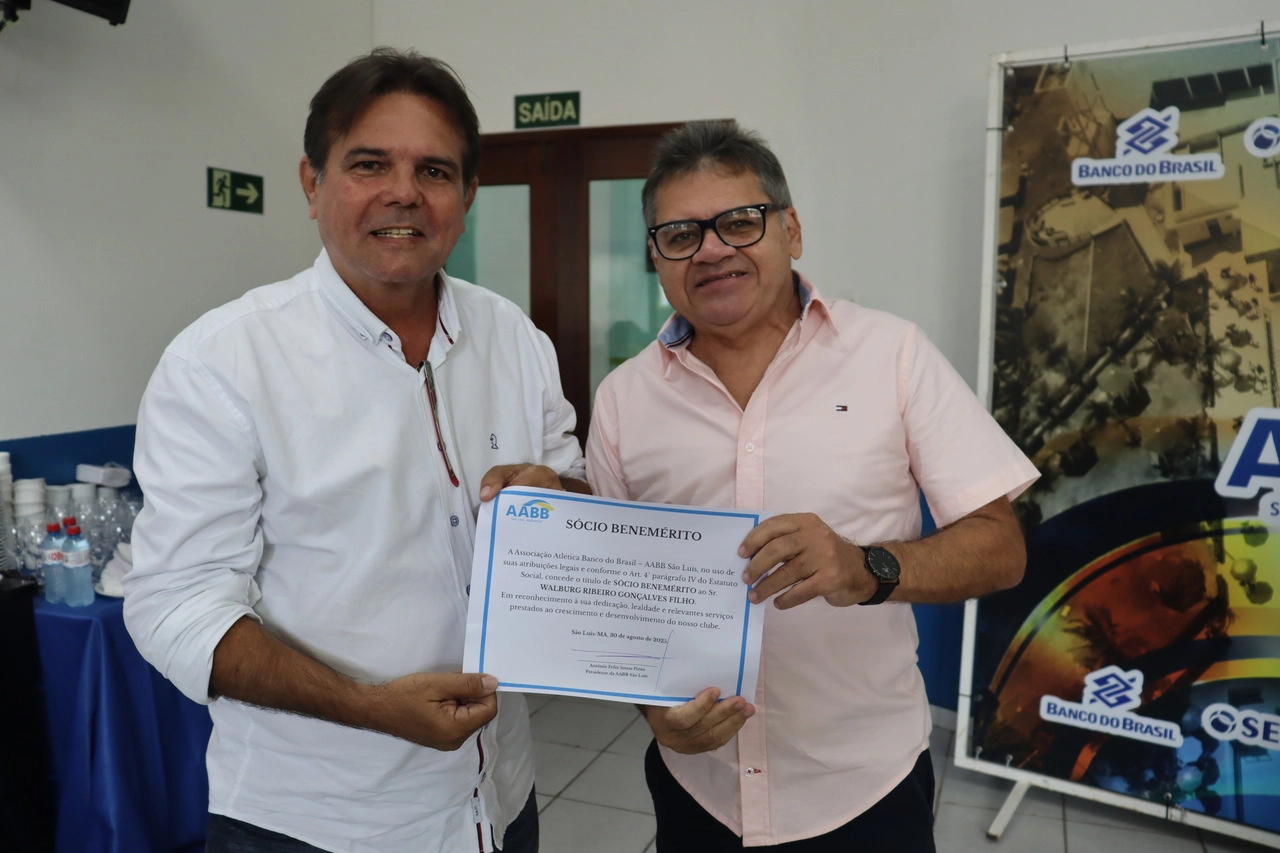 AABB São Luís homenageia associados com o título de Sócio Benemérito