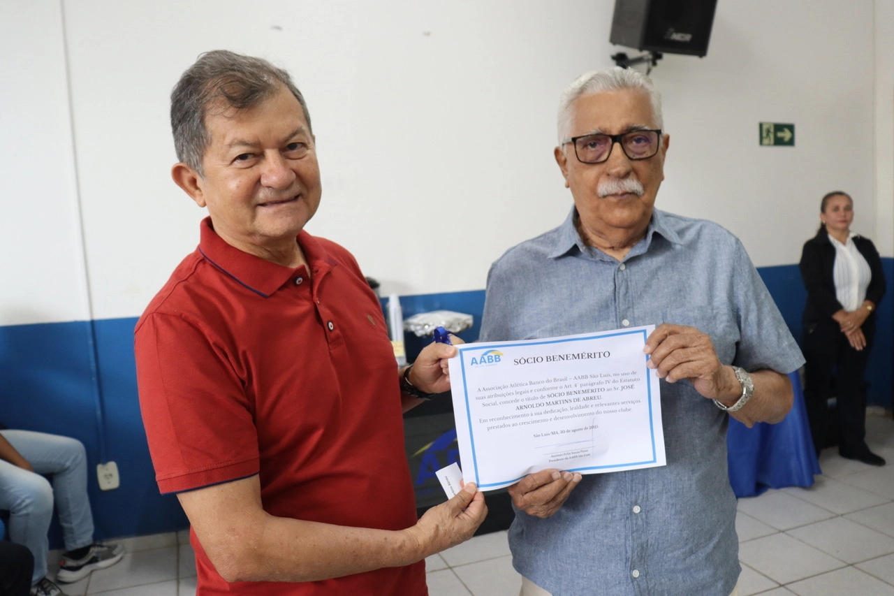 AABB São Luís homenageia associados com o título de Sócio Benemérito