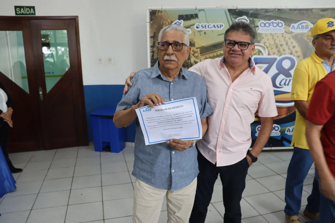 AABB São Luís homenageia associados com o título de Sócio Benemérito