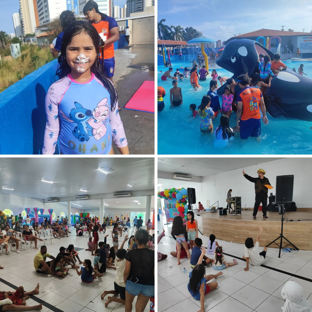 🎉 AABB São Luís celebra o Dia das Crianças com muita alegria e diversão!