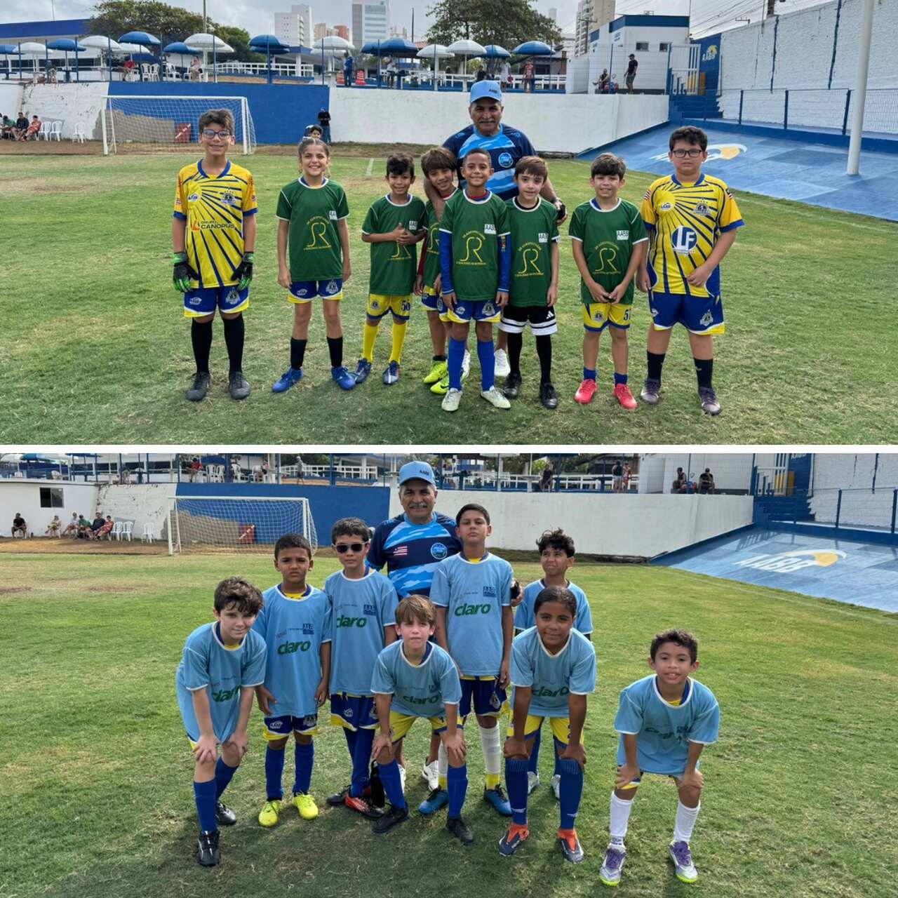 Torneio Félix Pinto de futebol mirim reúne mais de 60 jovens atletas em manhã de futebol e homenagem especial na AABB São Luís!