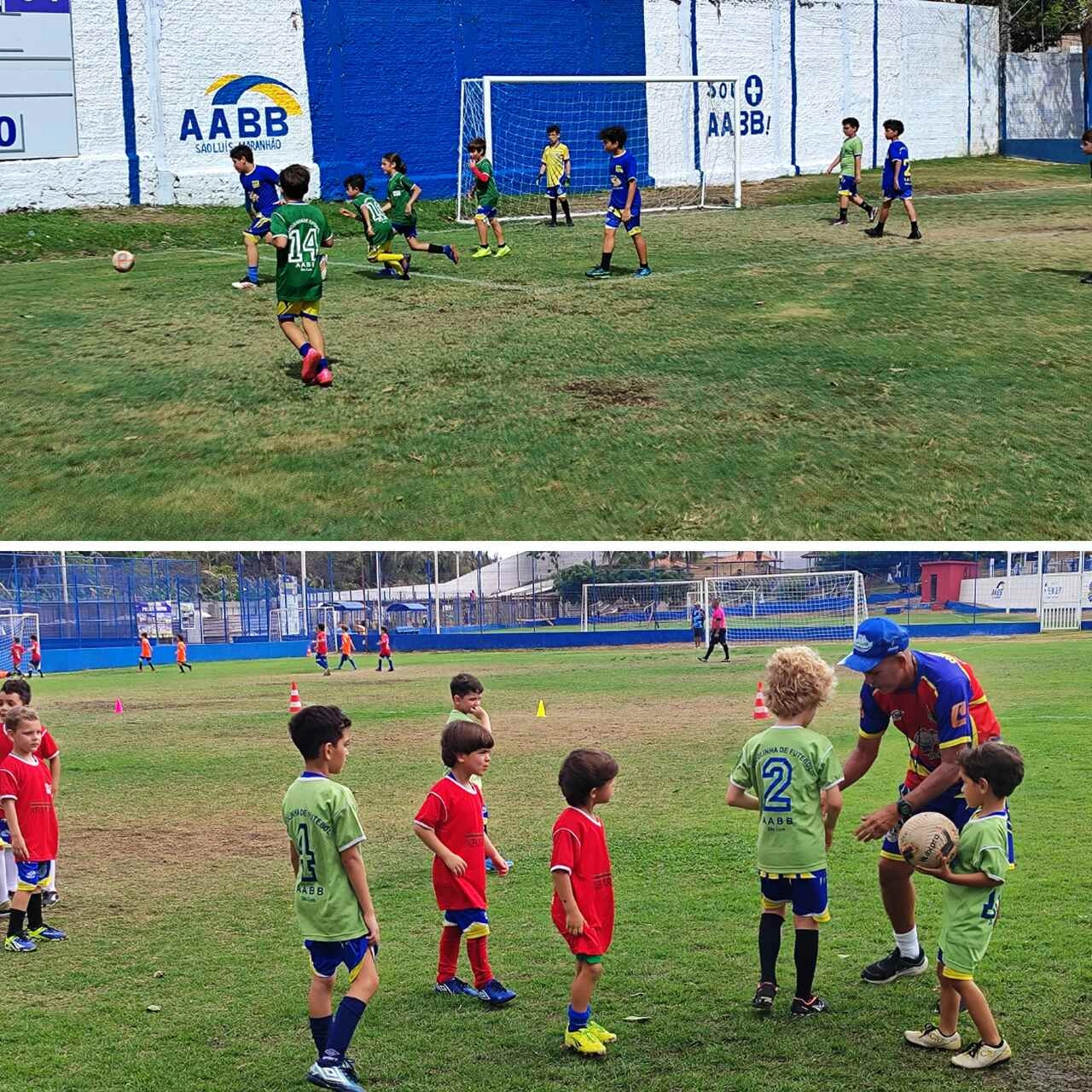 Torneio Félix Pinto de futebol mirim reúne mais de 60 jovens atletas em manhã de futebol e homenagem especial na AABB São Luís!