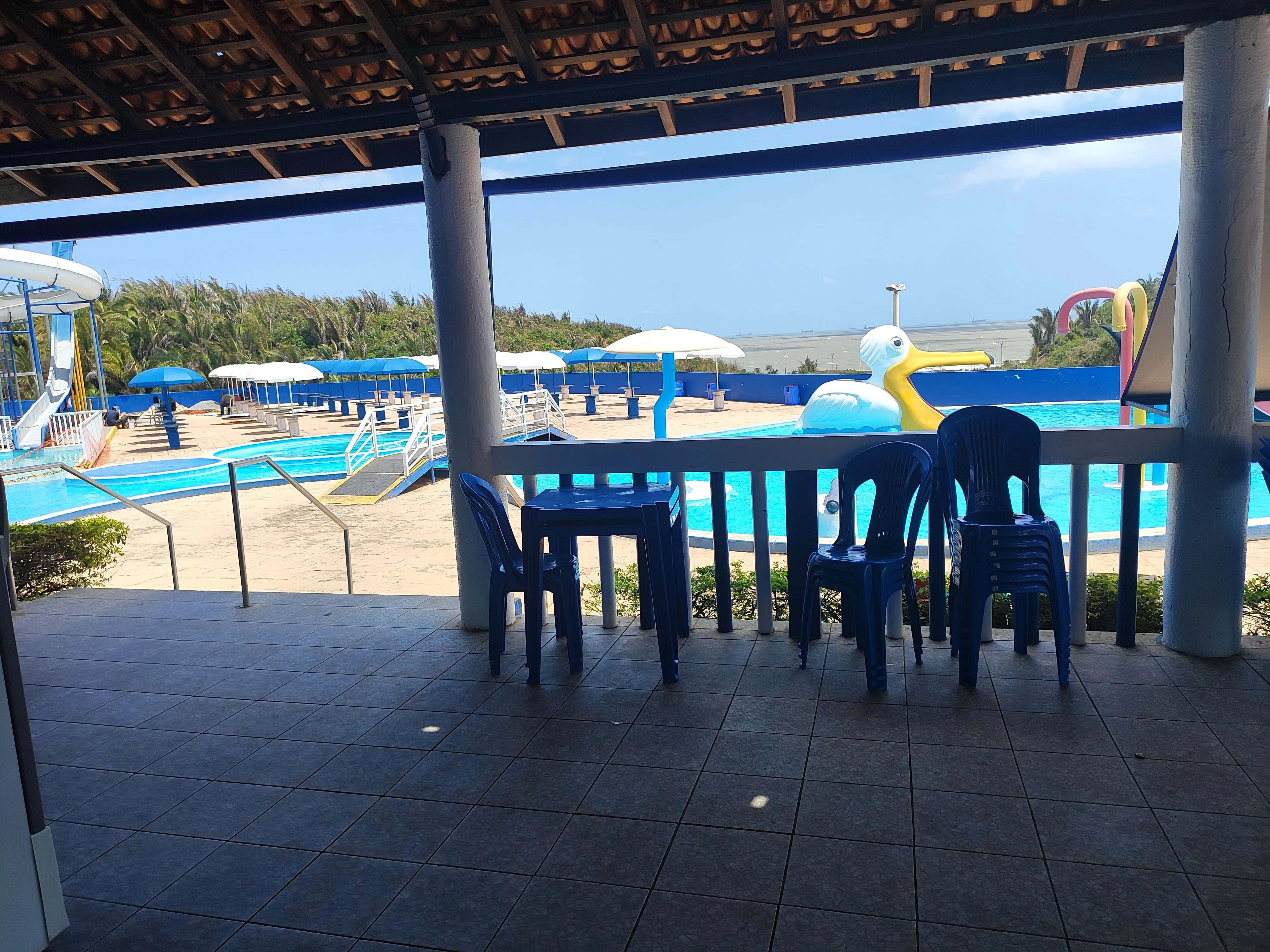 Restaurante parque aquático