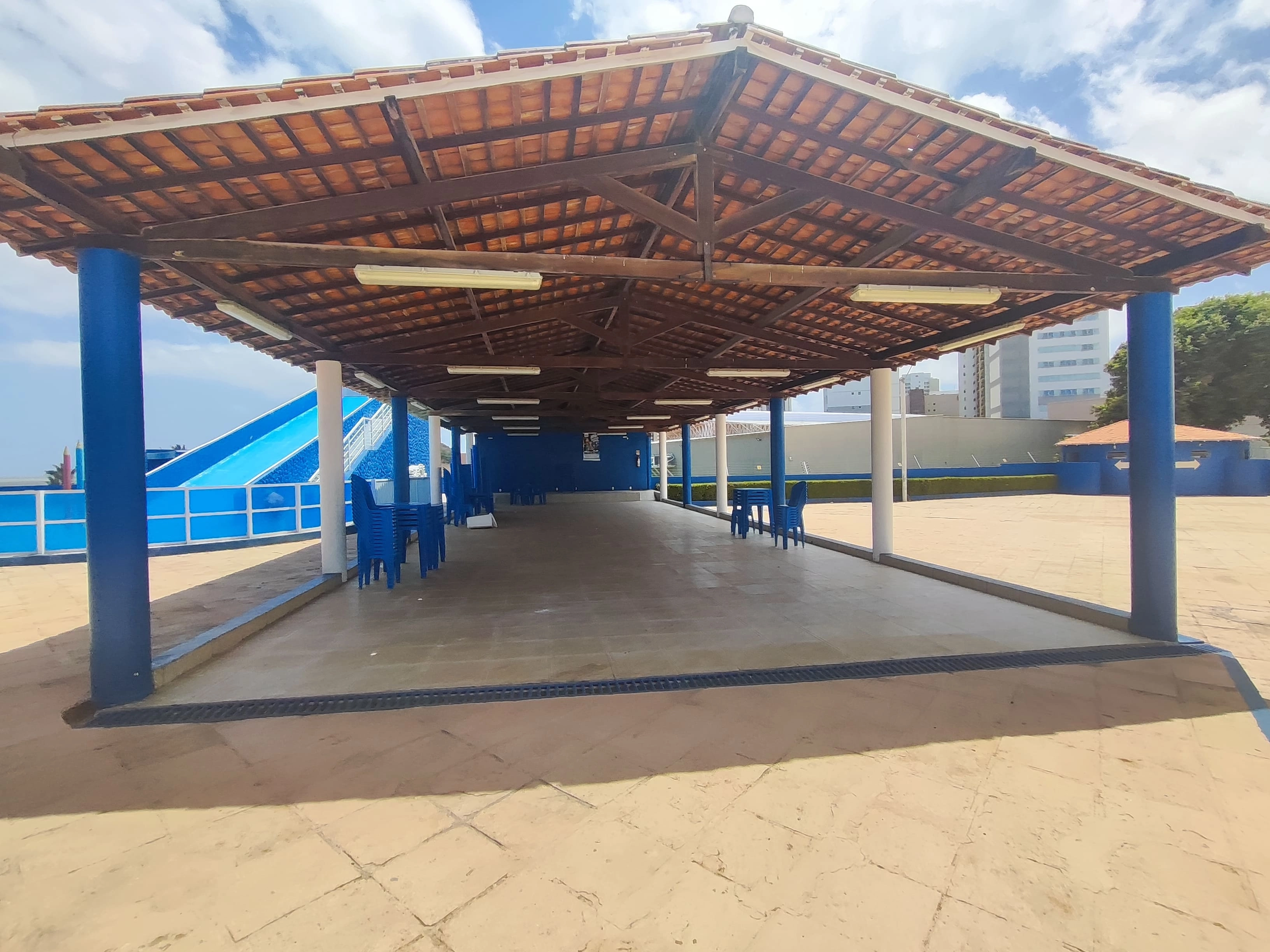 Restaurante parque aquático