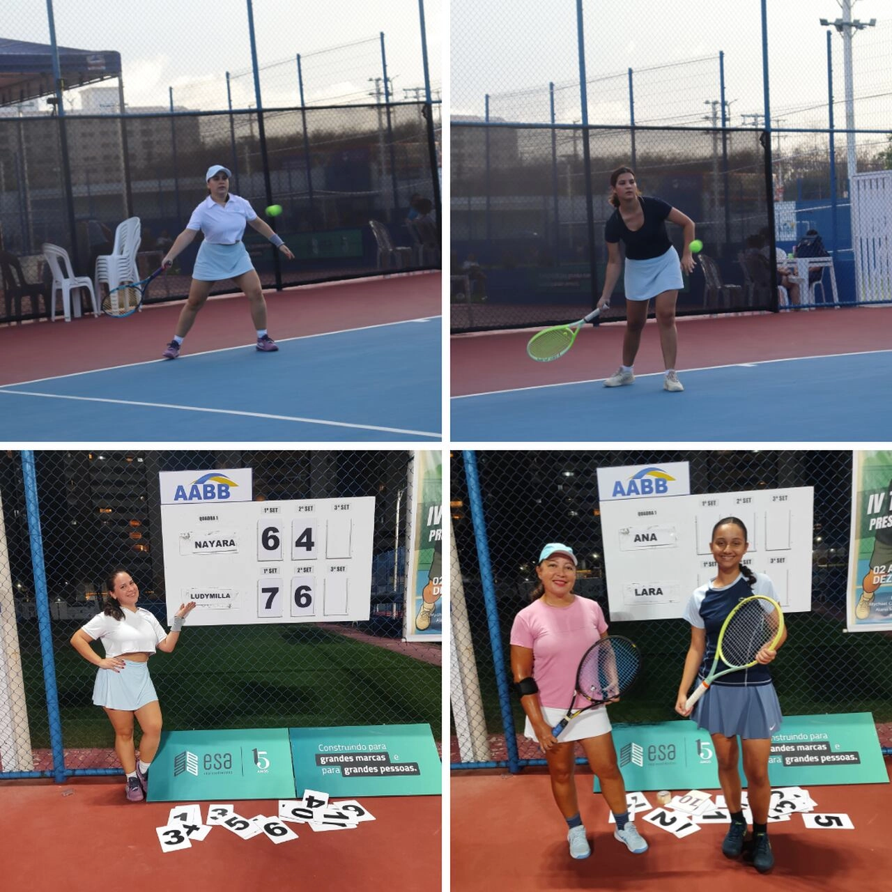 IV Torneio de Tênis de Quadra Presidente Félix Pinto reúne esporte, integração e solidariedade na AABB São Luís