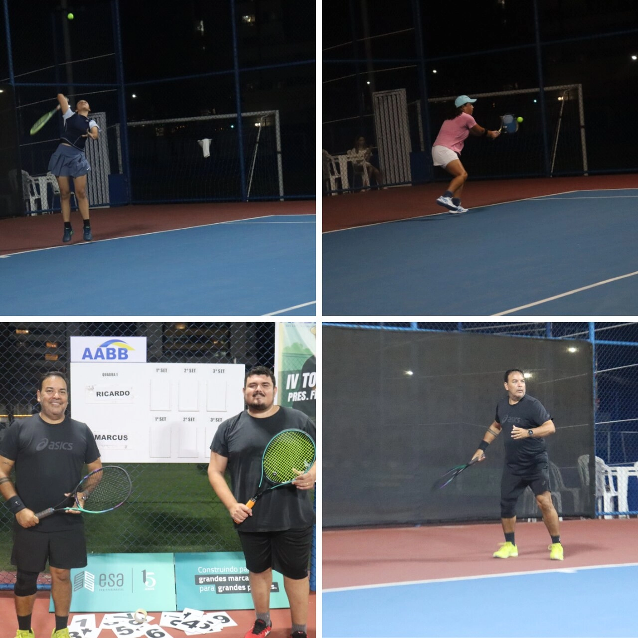 IV Torneio de Tênis de Quadra Presidente Félix Pinto reúne esporte, integração e solidariedade na AABB São Luís