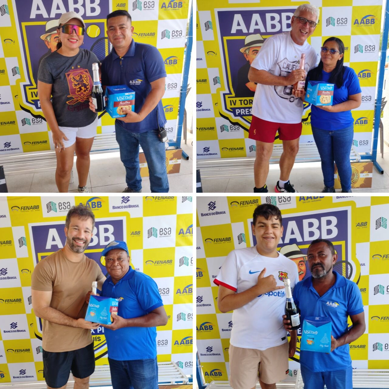 IV Torneio de Tênis de Quadra Presidente Félix Pinto reúne esporte, integração e solidariedade na AABB São Luís