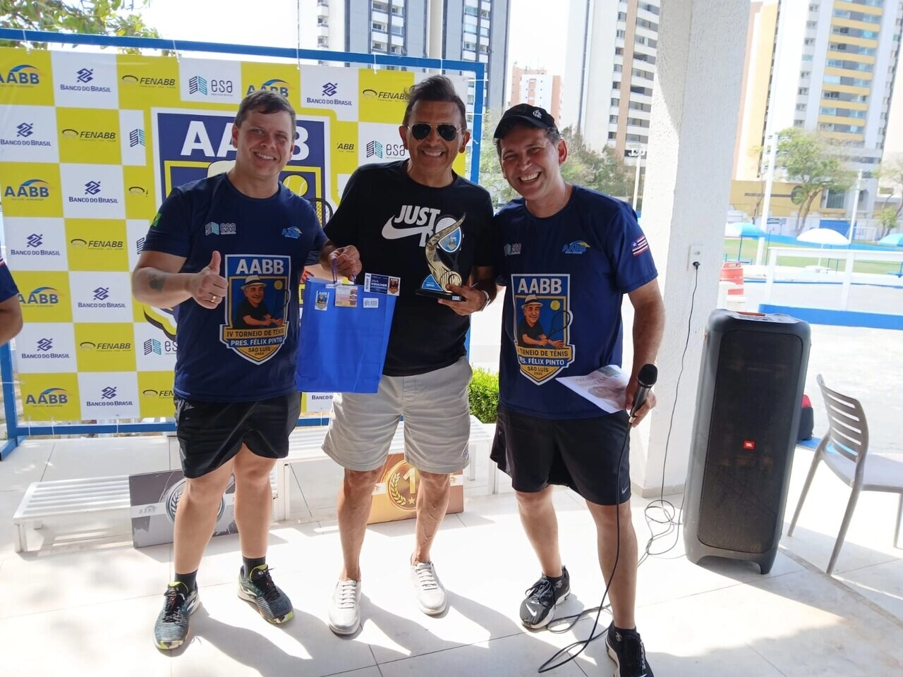 IV Torneio de Tênis de Quadra Presidente Félix Pinto reúne esporte, integração e solidariedade na AABB São Luís