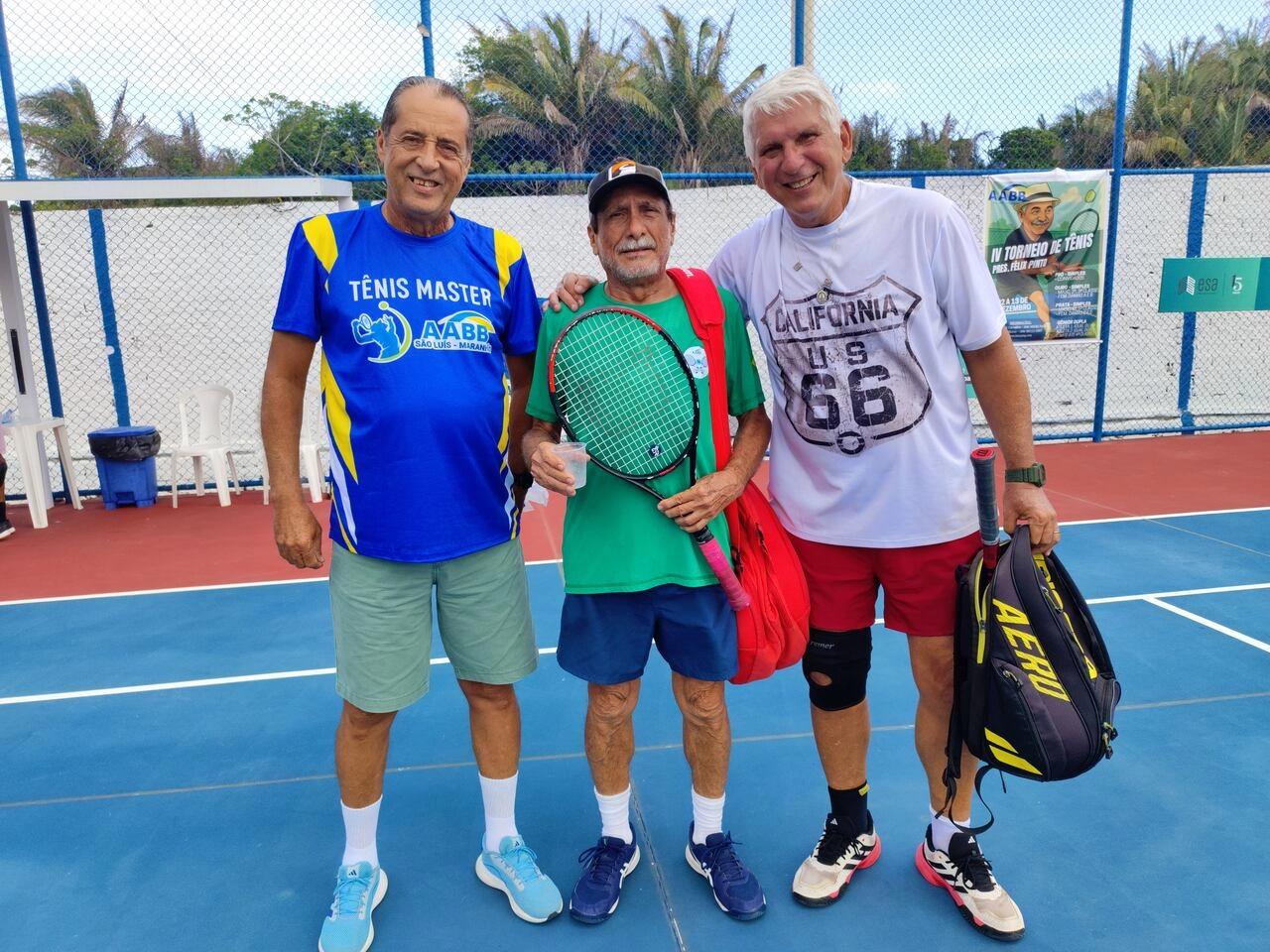 IV Torneio de Tênis de Quadra Presidente Félix Pinto reúne esporte, integração e solidariedade na AABB São Luís