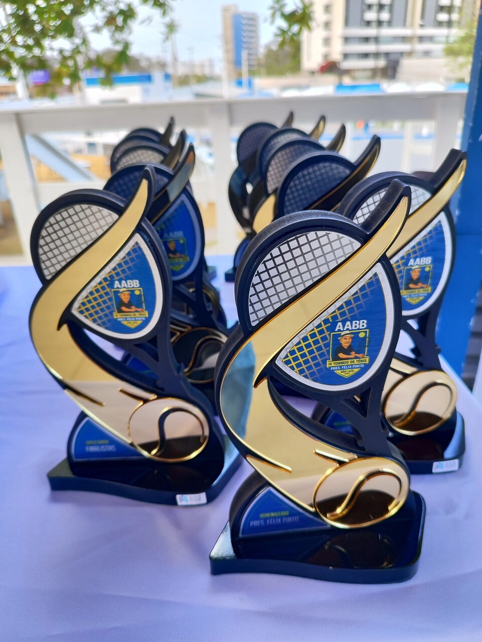 IV Torneio de Tênis de Quadra Presidente Félix Pinto reúne esporte, integração e solidariedade na AABB São Luís