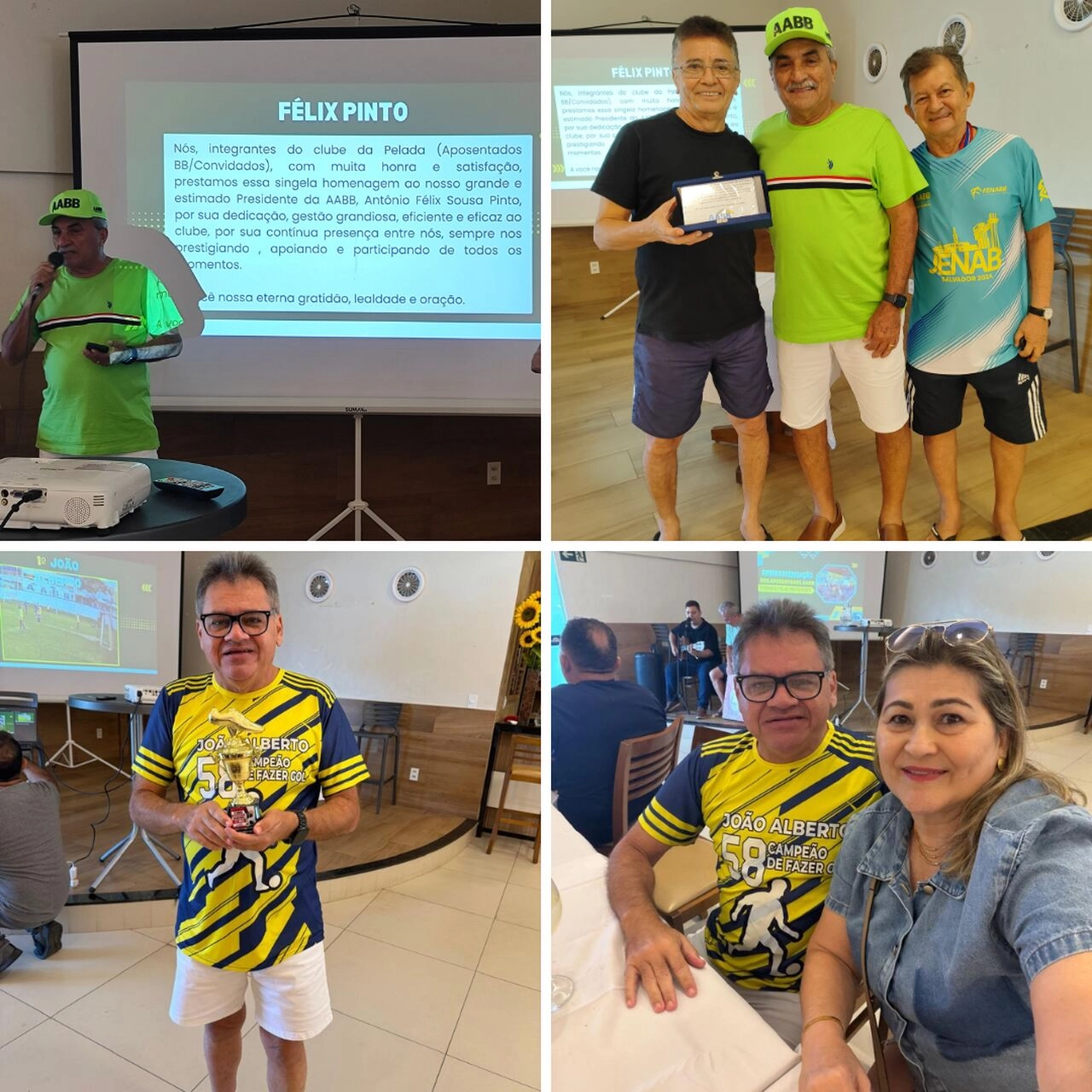Confraternização dos Aposentados AABB – Temporada 2025 celebra a conclusão do Campeonato de Futebol e fortalece laços de amizade