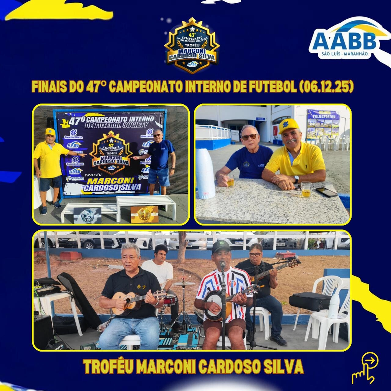 Finais do 47º Campeonato Interno de Futebol da AABB São Luís