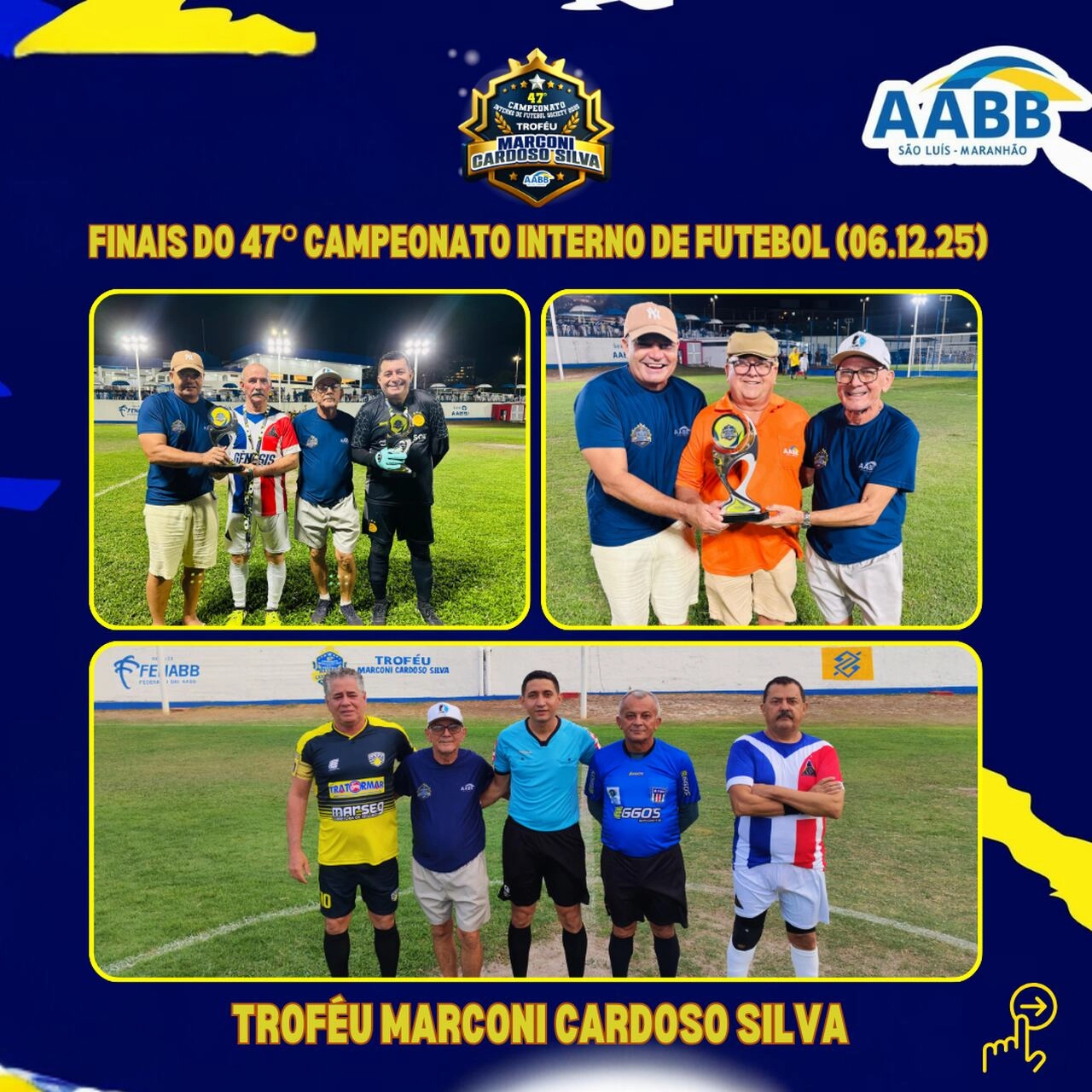 Finais do 47º Campeonato Interno de Futebol da AABB São Luís